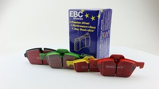 EBC Brake Pads For MINI Coopers R50 R52 R53 [upl. by Eenafets]