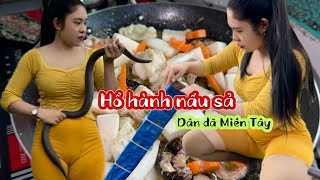 Hổ hành nấu củ cải đỏ  món ăn ấm bụng cho cả nhà ngày mưa  Tập 696 [upl. by Celia]