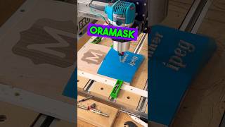 Using Oramask on a CNC cncowners howto oramask shapeoko cnc woodworking inlay tutorial wood [upl. by Allard141]