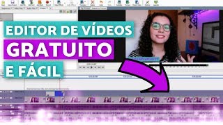 APRENDA A USAR O VIDEOPAD Editor de vídeos grátis e fácil  EditaPraMim [upl. by Einalam114]