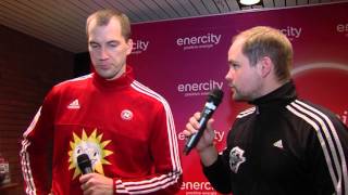 enercity FanDialog  DIE RECKEN  TSV HannoverBurgdorf vsTuS NLübbecke 04122015 [upl. by Berget]