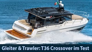 Cranchi T36 Crossover – 3 Kabinen auf 11 Meter [upl. by Anen787]