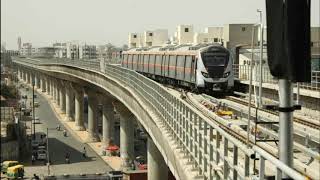 Ahmedabad Metro route map fare stations timings distance [upl. by Pacificas]