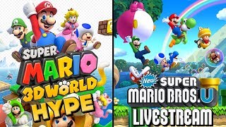 Super Mario 3D World HYPE  New Super Mario Bros U Playthrough [upl. by Constanta]