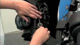 F800 Service DVD  Headlight Bulb Replacement [upl. by Ameerak]