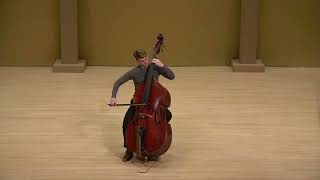 Verbier Festival Orchestra 2024 Audition  WIlliam DeslauriersAllain Double Bass [upl. by Cornel487]