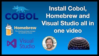 Install Cobol Homebrew and Visual Studio Mac [upl. by Giark]