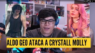 ALDO GEO ATACA A CRYSTAL MOLLY POR DEFENDERSE A VIDALES [upl. by Nelram165]