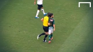 Player headbutted by the ref [upl. by Amitie]