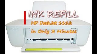 INK REFILL HP DESKJET 1112 [upl. by Akin]