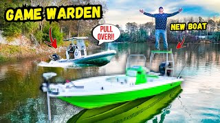 I Got a NEW BOAT amp the Game Warden HATED IT [upl. by Zacarias]