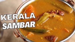 KERALA SAMBAR Easy Kerala SambarNadan Sambar Recipe [upl. by Akvir89]