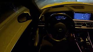 BMW X5 G05 2021 54k Night Drive and brief review [upl. by Ursulina]