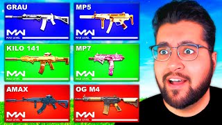 I Used EVERY OG MW19 Warzone Meta Loadout on Rebirth Island [upl. by Rehpinnej]