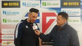 Gs Tv  mister Marco Bonura dopo Us Follonica GavorranoCarpi 2 a 0 [upl. by Zobias]