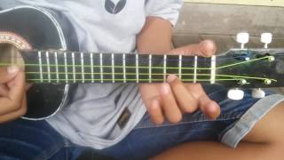 Tutorial intro surat cinta untuk starla ukulele 5 menit langsung bisa [upl. by Ecnerol]