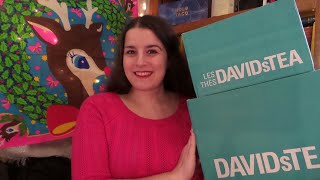 Davids Tea TJMaxx amp Half Price Books HAUL 🎄 Vlogmas Day 7 amp 8 [upl. by Adnir]