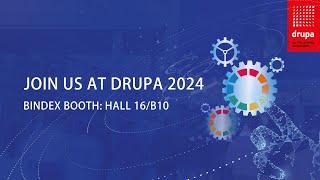 Join Us at Drupa 2024 BindEx Booth Hall 16B10 [upl. by Affer37]