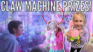 How Did We Win the Claw Machine More Than Once  Trying the New SupaClaw Machine [upl. by Guildroy72]