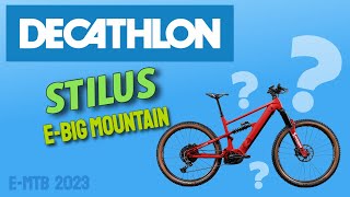 La nuova MTB elettrica Decathlon STILUS EBig Mountain 2023 [upl. by Ellita]