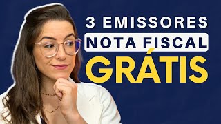 TOP 3 EMISSOR NOTA FISCAL GRATUITOS [upl. by Christiana]