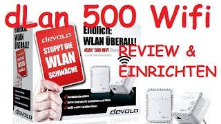 Devolo dLan 500 WiFi Starter Kit  EINRICHTEN  DeutschGerman 2013 [upl. by Berwick]