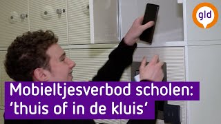 Mobiele telefoons vanaf nu verboden op middelbare scholen [upl. by Lledyl]