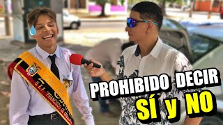 El juego del SÍ y el NO Ep33 jurando la bandera 🇪🇨 [upl. by Juliane423]