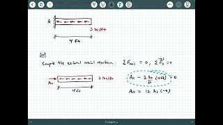 Axial Loads Example 3 [upl. by Iglesias]