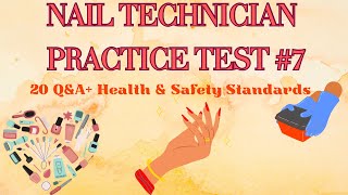 Nail Technician Practice Test 7 [upl. by Grunenwald]