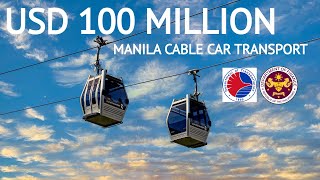 Philippine Manila First Cable Car Transport Project  DOTR  Department of Finance [upl. by Alburga]