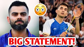 Virat Kohli of Indian BadmintonLakshya Sen HUGE STATEMENT 😳🔥 India Sports News Facts [upl. by Heigl170]