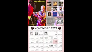 Novembre 2024 agenda [upl. by Nairret819]