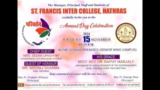 StFrancis Inter CollegeHathras Annual Day Celebration 2024 [upl. by Lockwood]