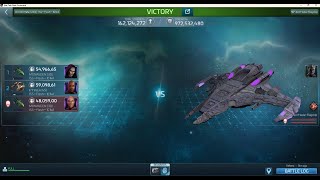 Star Trek Fleet Command  Testing Demarco Solo Bajoran Armada UR 5657 startrek stfc scopely [upl. by Constant]