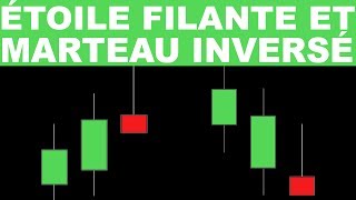 Etoile Filante et Marteau inversé  Apprendre la Bourse [upl. by Treble976]