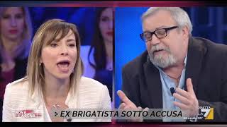 Rachele Mussolini vs Raimondo Etro quotLei insulta Non mi conosce come fa a dire che sono zoccolaquot [upl. by Adnahsat]