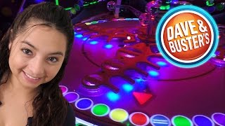 Playing Games at Dave amp Busters  Arcade Fun [upl. by Fredericka666]