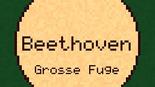 Grosse Fuge Great Fugue  Beethoven  ChipTune [upl. by Idelson]