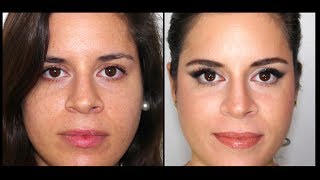 Como Afinar tu nariz con maquillaje  How To Contour your nose [upl. by Wendelina]