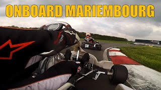 Karting des Fagnes Senior Rotax Onboard Laps  First Time at Mariembourg [upl. by Anelav]