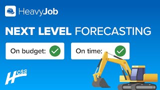 Accurate Construction Forecasting Using Production Data  HeavyJob [upl. by Concha]