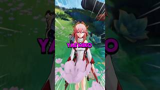 BUILD DA YAE MIKO EM 40 segundos hoyocreators genshinimpact genshinguide yaemiko yaemikobuild [upl. by Nuriel289]