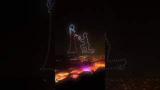 A symphony of lights and emotions intertwined through our drone show for a wedding in Jaigarh Fort [upl. by Skolnik247]