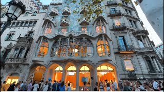 Casa Batllo Barcelona The Dragon House by Gaudi [upl. by Stephanie]