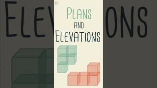 Plans and elevations in maths learnmath projections maths [upl. by Parfitt]