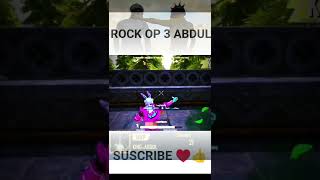 ROCK OP 3 ABDUL❤️‍🩹GAMER🔥PUBG BGMI❤️‍🩹 shorts video SUSCRIBE OR LIKE👍😈😈😈😈😈🔥❤️‍🔥 [upl. by Ycrem]