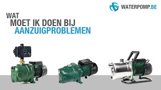 Aanzuigproblemen bij beregeningspomp  hydrofoorpomp [upl. by Asamot]