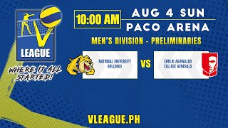 NU vs EAC  Full Match  Preliminaries  2024 VLeague Collegiate Challenge Mens Division [upl. by Nnaeiram99]