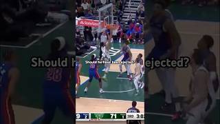 Isaiah Stewart was ejected for this play on Giannis 👀 nba detroit pistons giannis bucks 🫡 [upl. by Mozza]